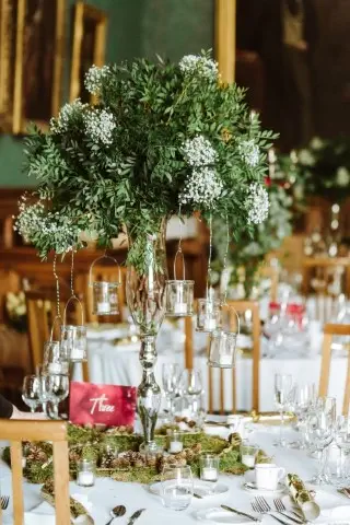 Photo by Andrew Keher at Knowsley Hall December Wedding 23