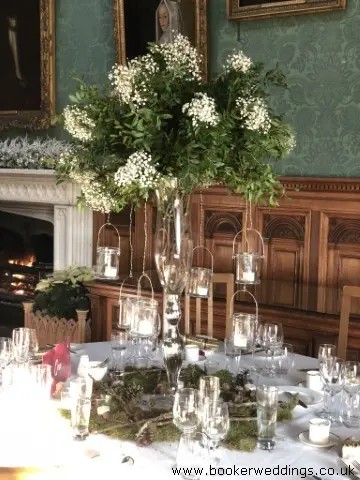 Tall Table Centepiece for Boho Wedding