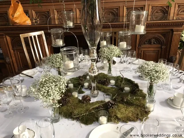 Wedding Table for Boho Wedding at Knowsley Hall