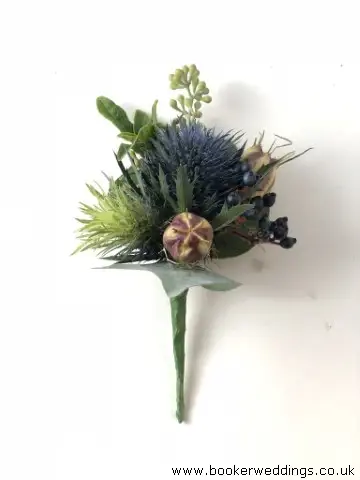 Wild Groomsmen Boho Buttonhole