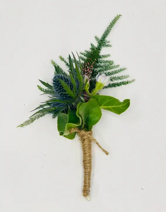 Coastal Inspired Buttonhole