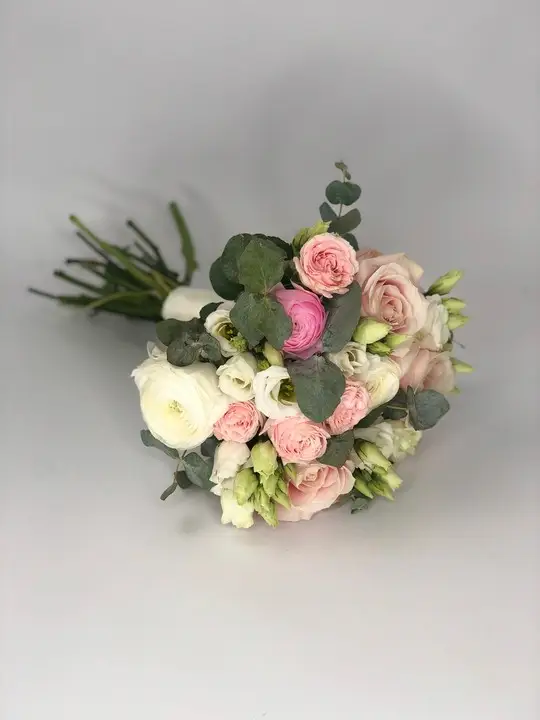 Pretty Pink Rose and Ranunculus Spring Bouquet