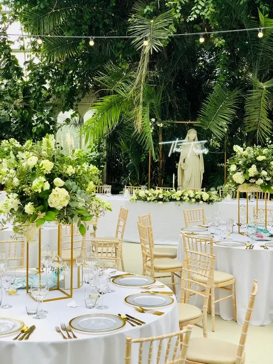The Trew Wedding Flowers at Palm House