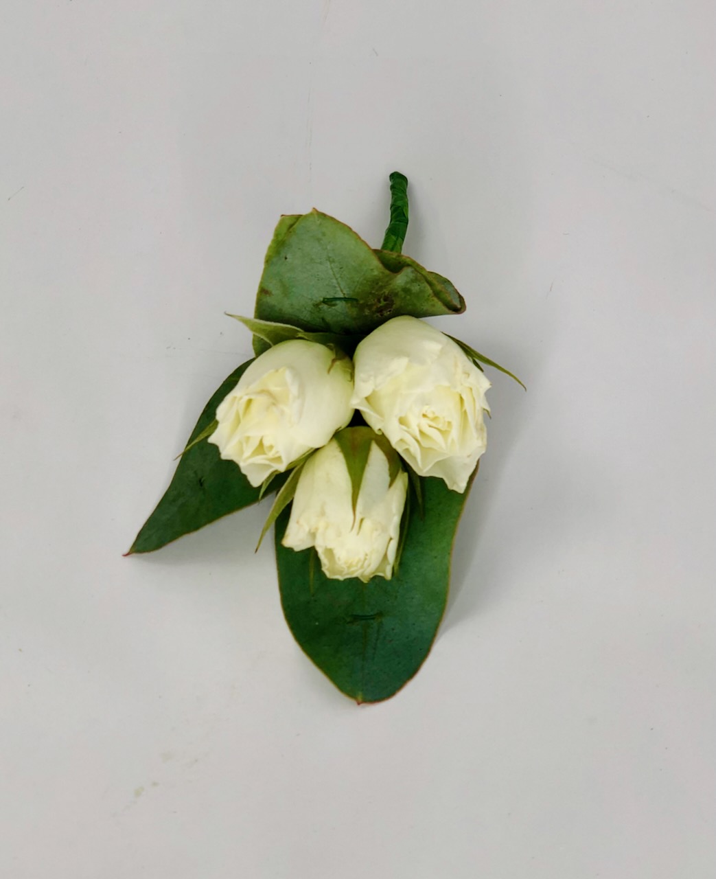 White Spray Roses for Page Boy
