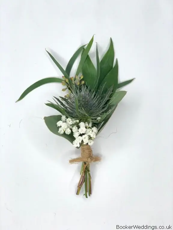 Buttonhole with Scottish Vibe for Groomsmen