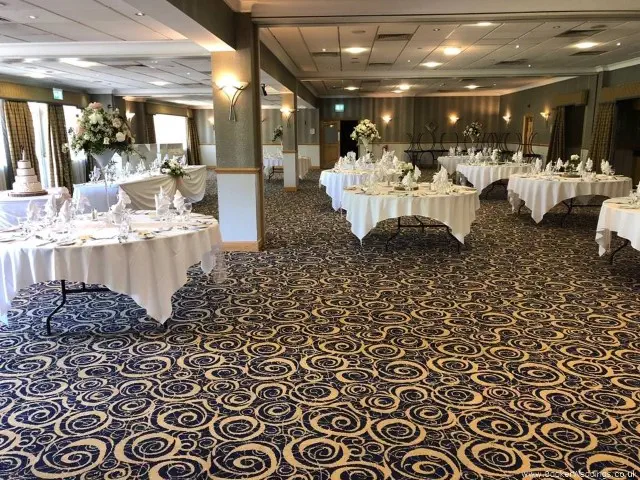 Wedding Flowers and Table Arrangements at Suites Hotel Knowsley