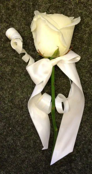 White Wand Bouquet