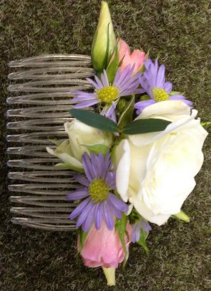 White Pink and Lilac Haircombe