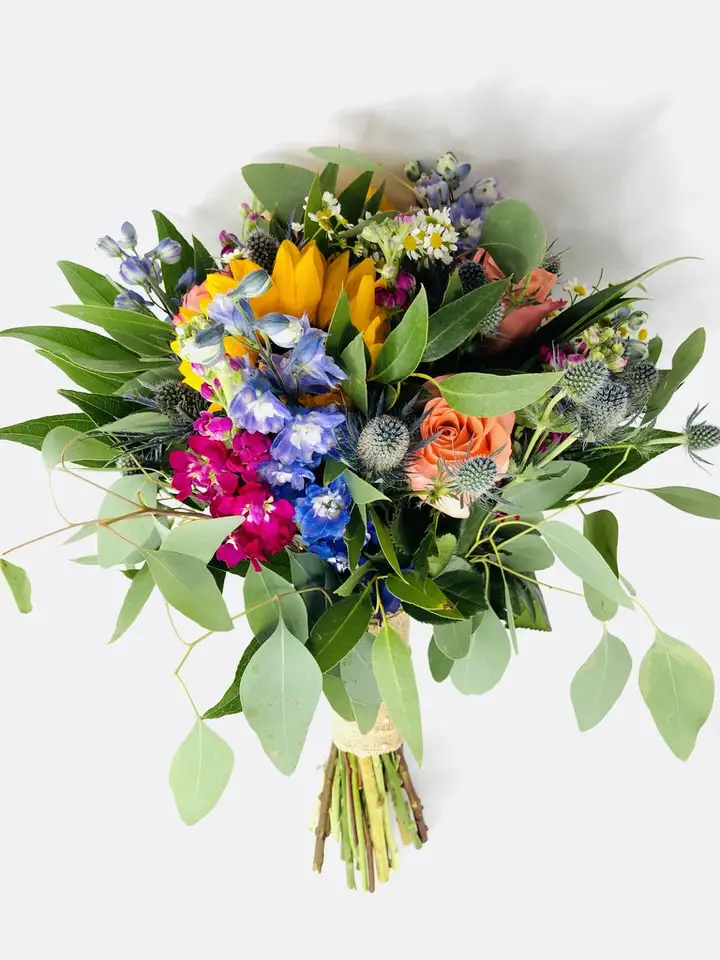 Summer Flowers Bride Handtied Bouquet