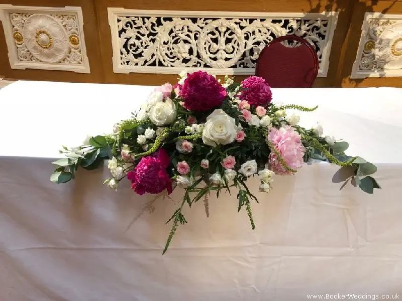 St Georges Hall Registrars Flower Arrangement for Wedding Ceremony