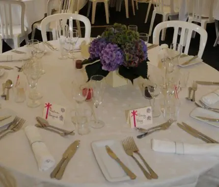 Hydrangea Table Arrangement