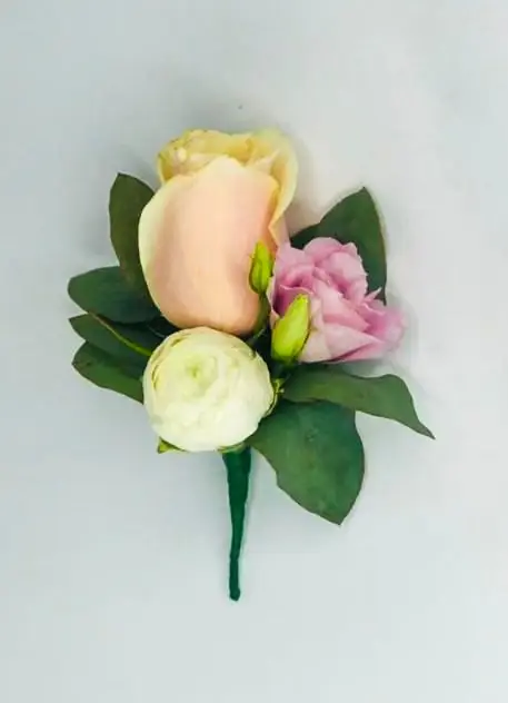 Groom Boho Style Buttonhole