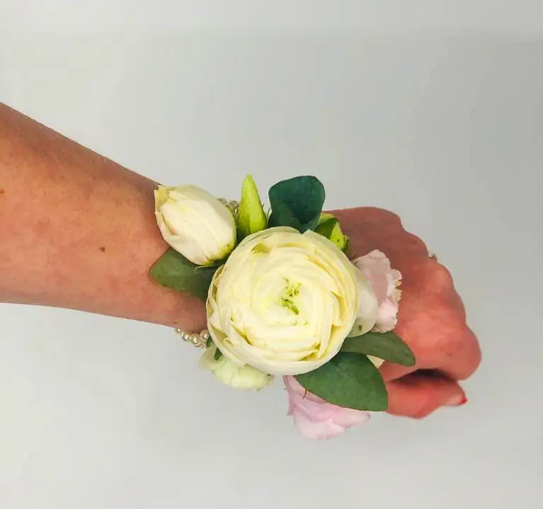 Wrist Corsage for BoHo Wedding