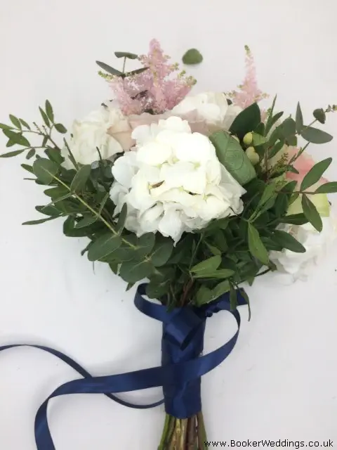 Bridesmaid Rose Hydrangea and Hypericum Posy