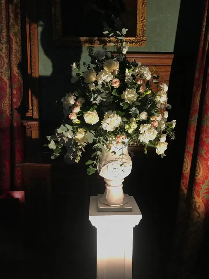 Large Pedestal Arrangement of Flowers