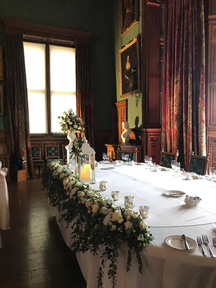 Top Table Garland of Flowers