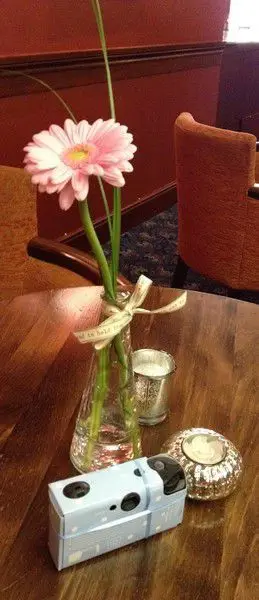 Single Gerbera Table Arrangement