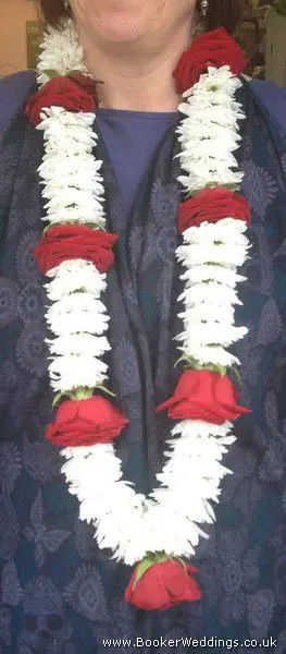Rose and Gerbera Indian Wedding Garland