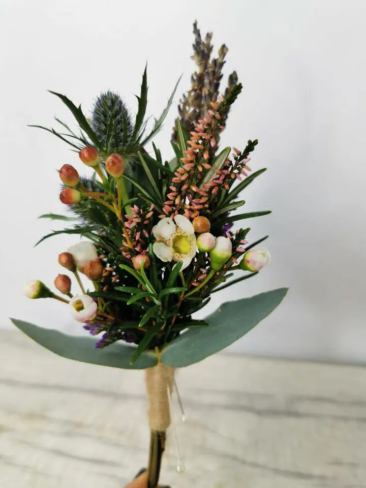 Wild Style Groom 1 Buttonhole