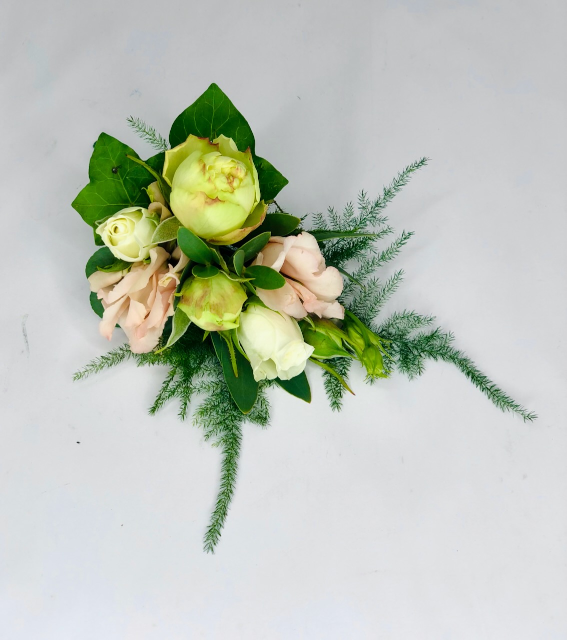 Pastel Corsage for Mother of Bride