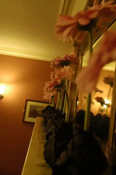 Gerbera Mantelpiece Arrangement