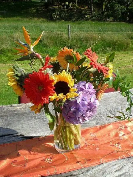 Bright Table Arrangement