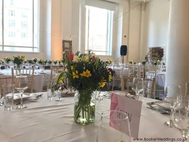 Mixture of Spring Flowers for Colourful Wedding