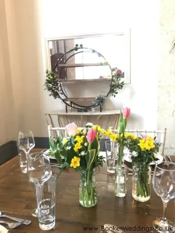 Variety of Spring Flowers for Oh Me Oh My Wedding