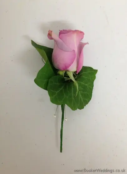 Lilac Rose Buttonhole