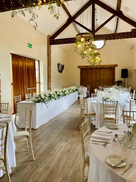Classic White Wedding at Yew Tree Barn