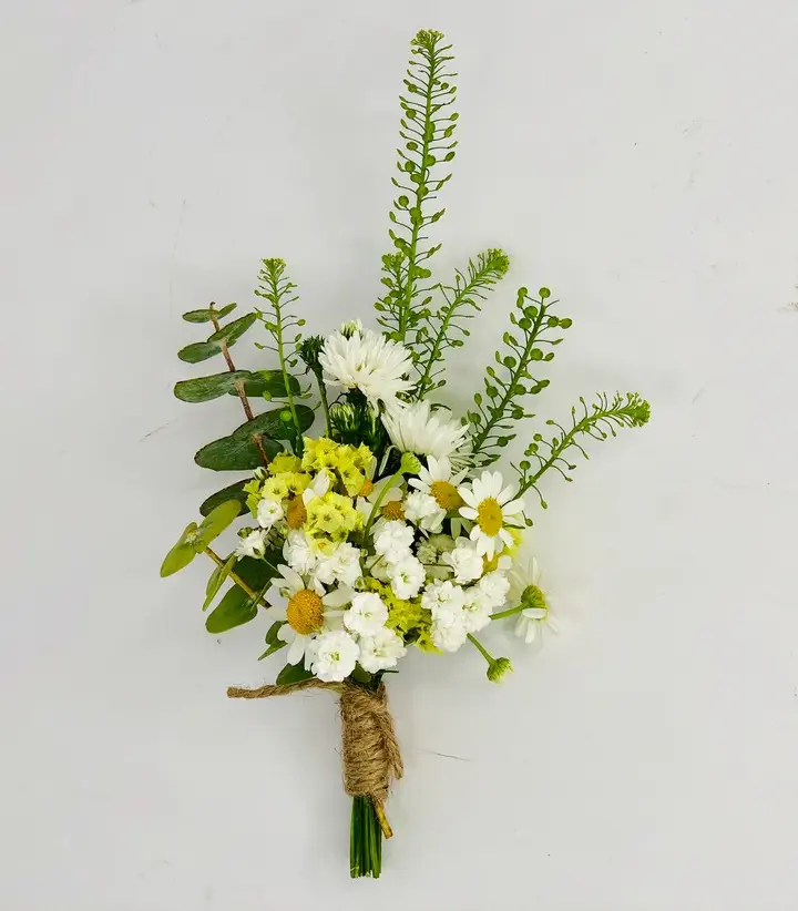 Country Style Boutonniere for Groom