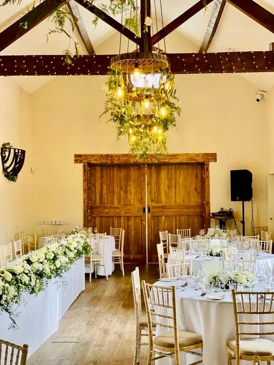 Venue Flowers at Yew Tree Barn