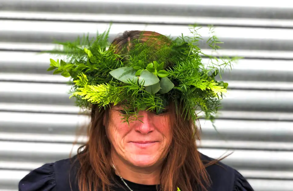Bride Foliage Head Crown