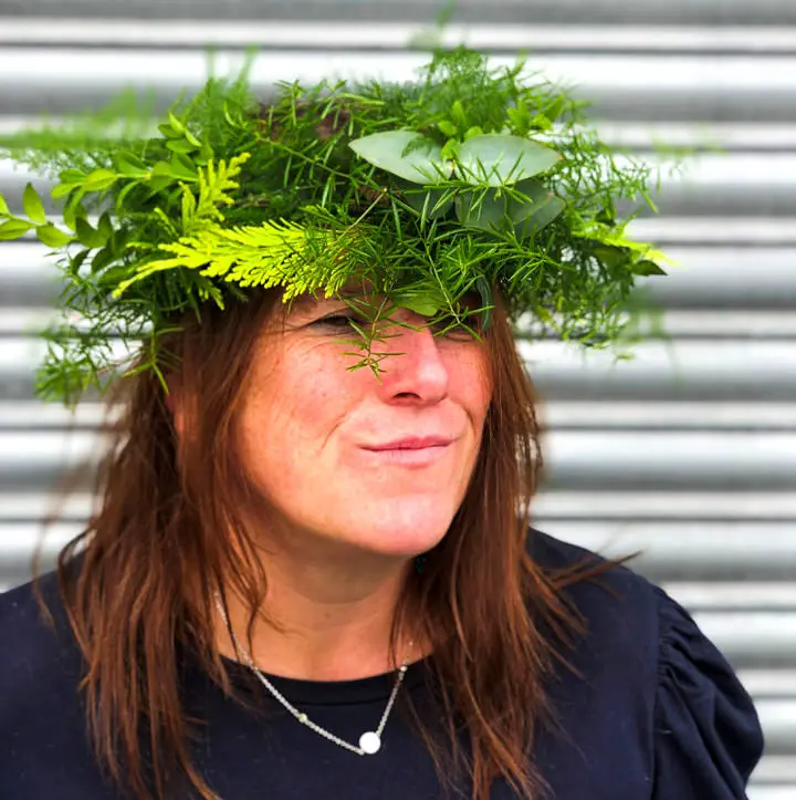 Lush Flower Crown of Greenery