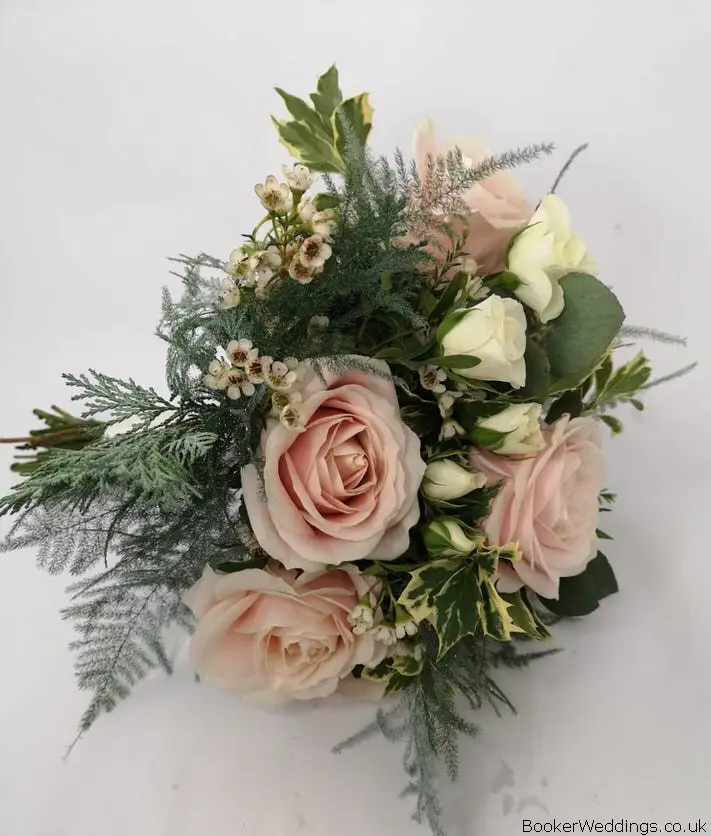 Bride Blush Pink Handtied Bouquet