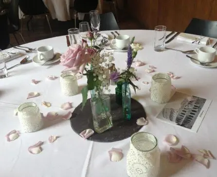 Medicine Bottles Table Arrangement 3