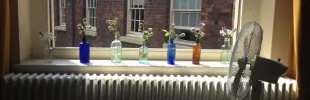 Old Bottles Wedding Window decoration 3