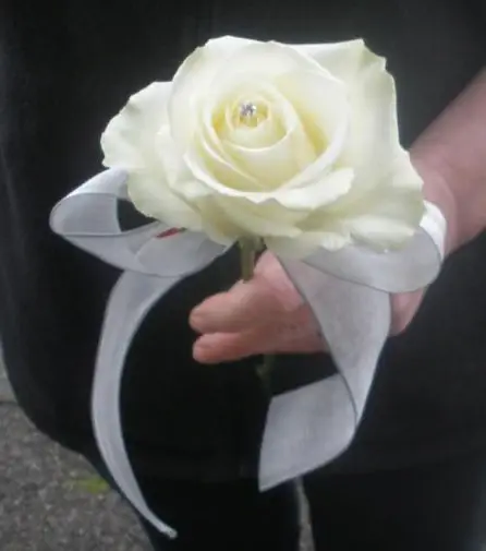 Rose Wand Bouquet