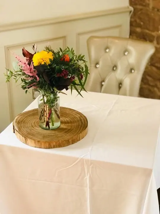 Autumn Alternative Vase on Registrar Table