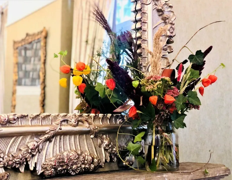 Autumn Inspired Wedding Fair Vase