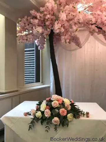 Table Arrangement at Atlantic Tower Liverpool