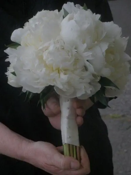 Peony Brides Bouquet - Side