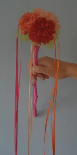 Carnation Wand Bouquet