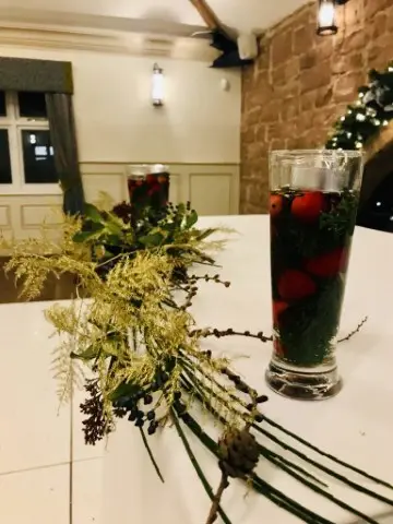 Christmas Wedding Flowers at Allerton Manor 10