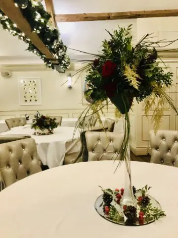 Christmas Wedding Flowers at Allerton Manor 6