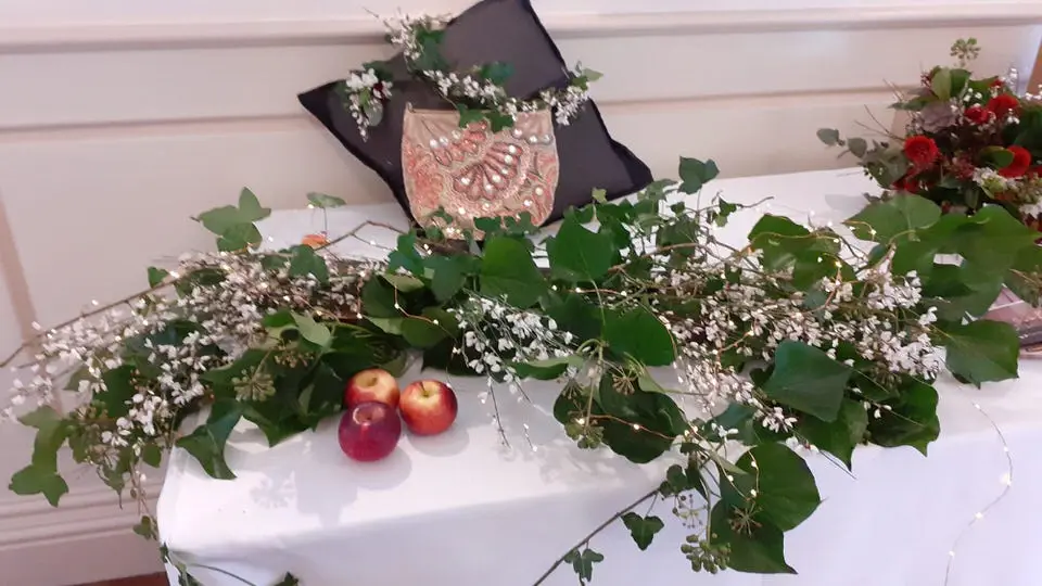Rustic Wedding Flowers Allerton Manor7