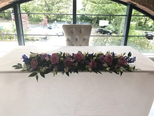 Summer Wedding Flowers at Allerton Manor