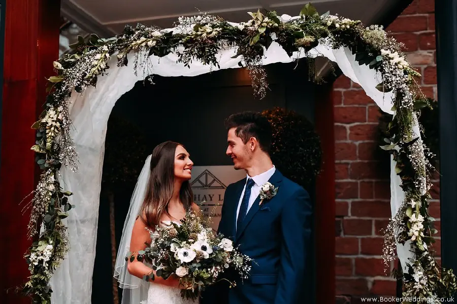 Wedding photo shoot at Allerton Manor Liverpool, featuring flowers from Booker Weddings, Liverpool Florists26