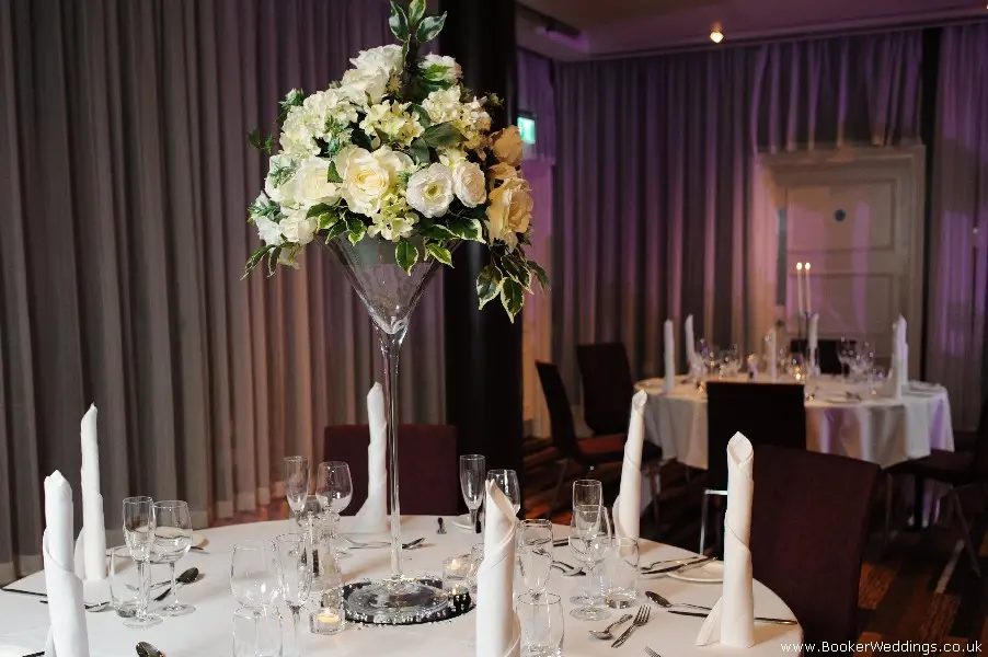 Wedding photo shoot at Hard Days Night Liverpool, featuring flowers from Booker Weddings, Liverpool Florists14