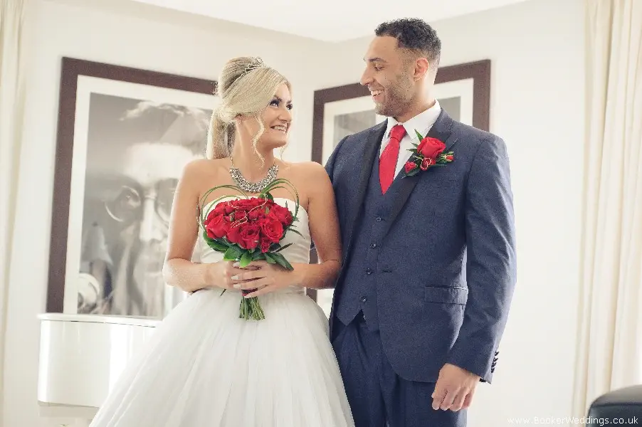Wedding photo shoot at Hard Days Night Liverpool, featuring flowers from Booker Weddings, Liverpool Florists19